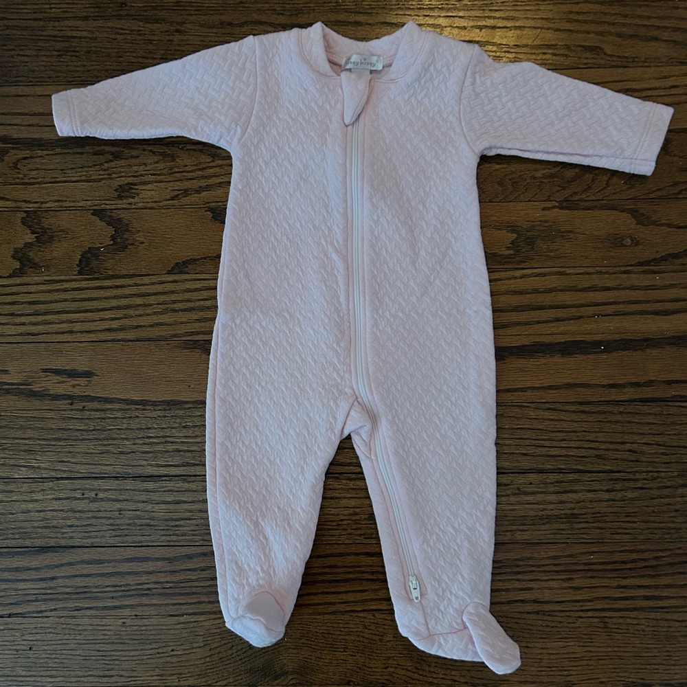 Kissy Kissy jacquard footie